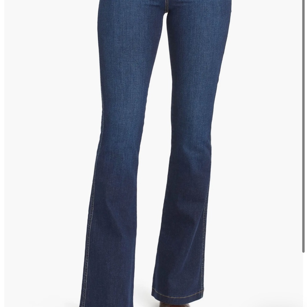 Women's Blue Flared Jeans